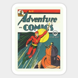 Adventure no. 61 Sticker